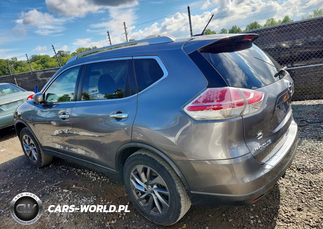 2016 Nissan Rogue Sl VIN:KNMAT2MV1GP712113 - 2