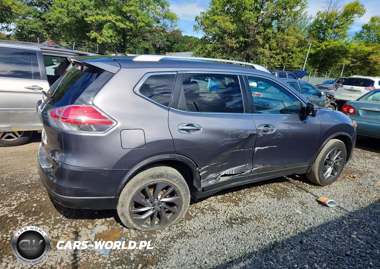 2016 Nissan Rogue Sl VIN:KNMAT2MV1GP712113 - 3