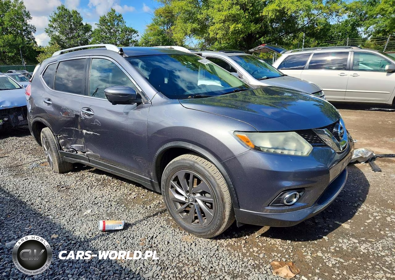2016 Nissan Rogue Sl VIN:KNMAT2MV1GP712113 - 4