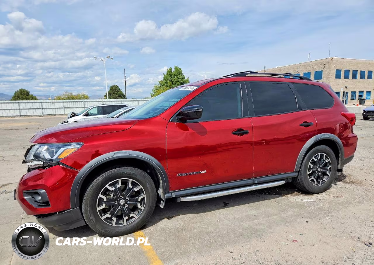 2019 Nissan Pathfinder Sv VIN:5N1DR2MM8KC638736 - 1