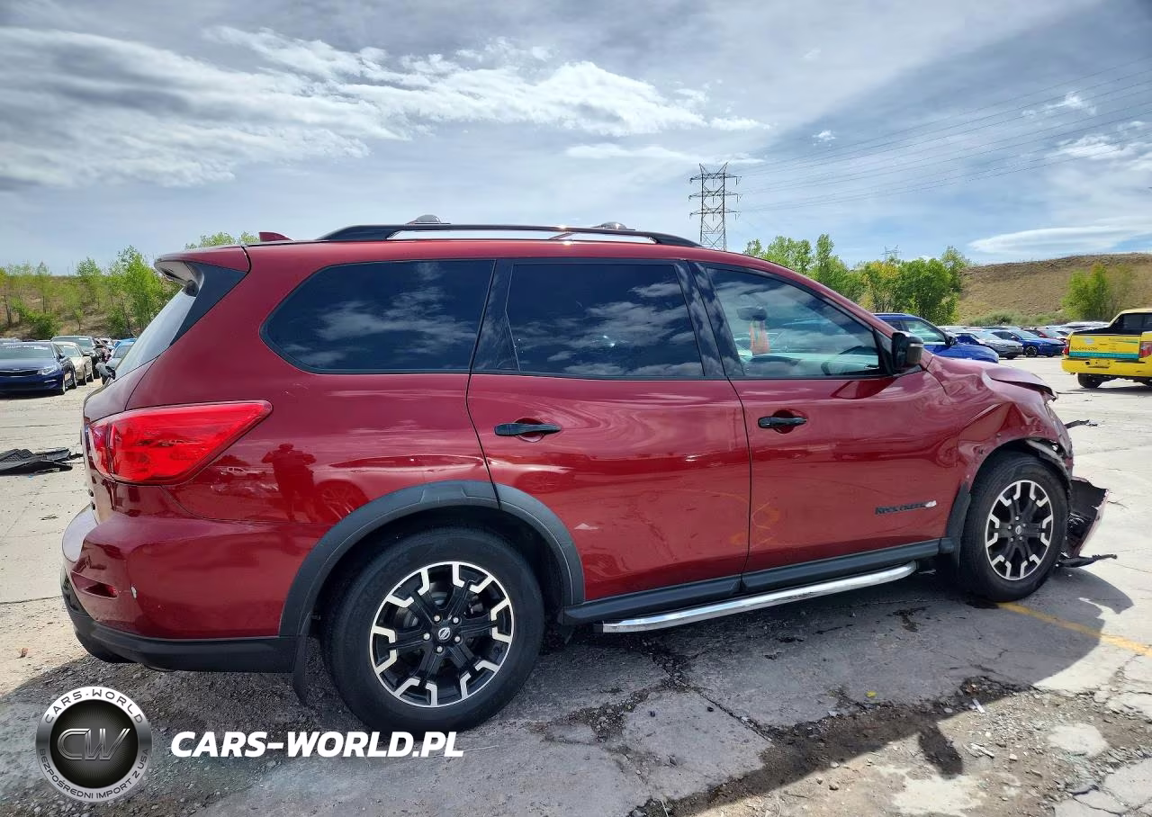 2019 Nissan Pathfinder Sv VIN:5N1DR2MM8KC638736 - 3