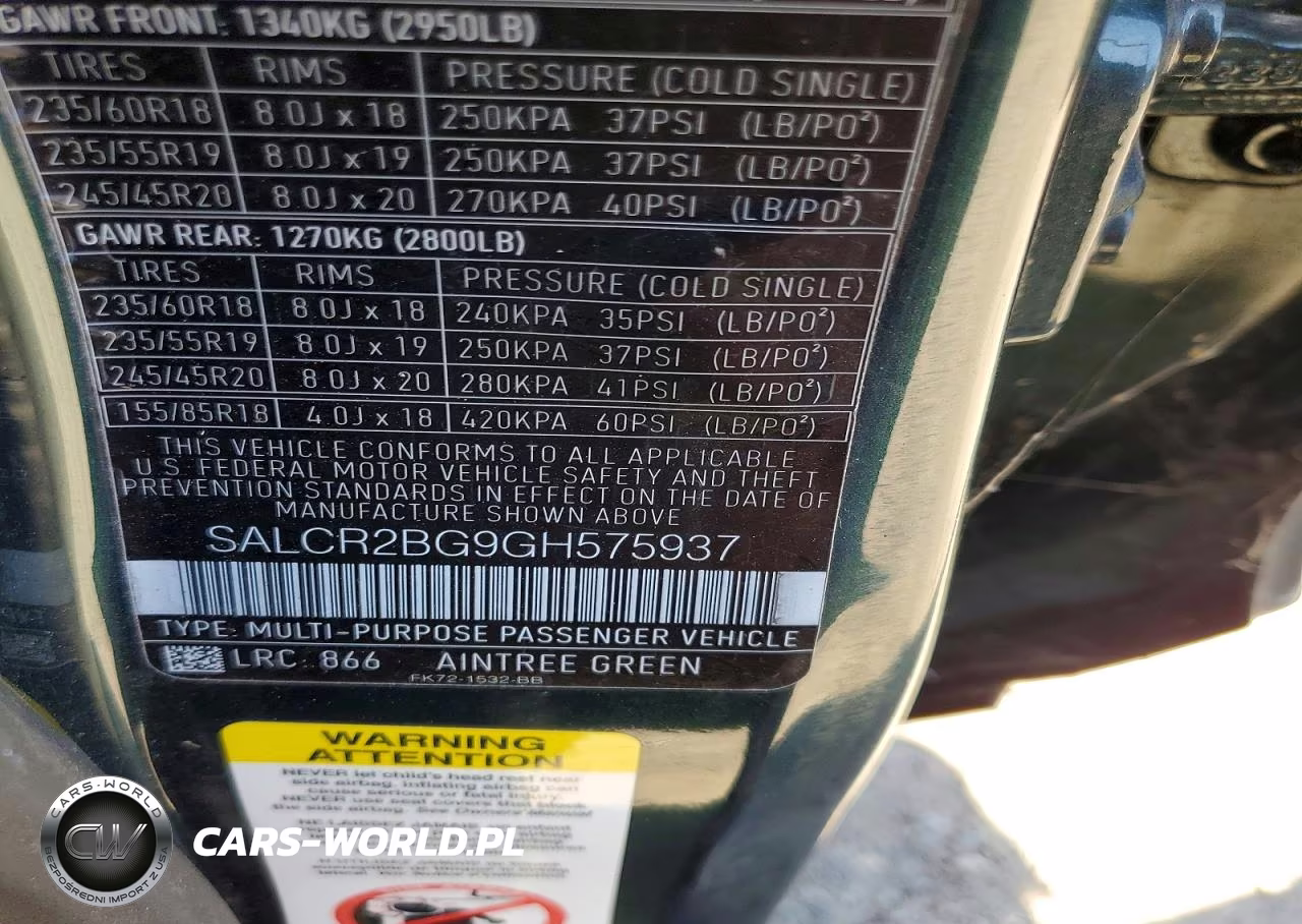 2016 Land Rover Discovery Sport Hse VIN:SALCR2BG9GH575937 - 12