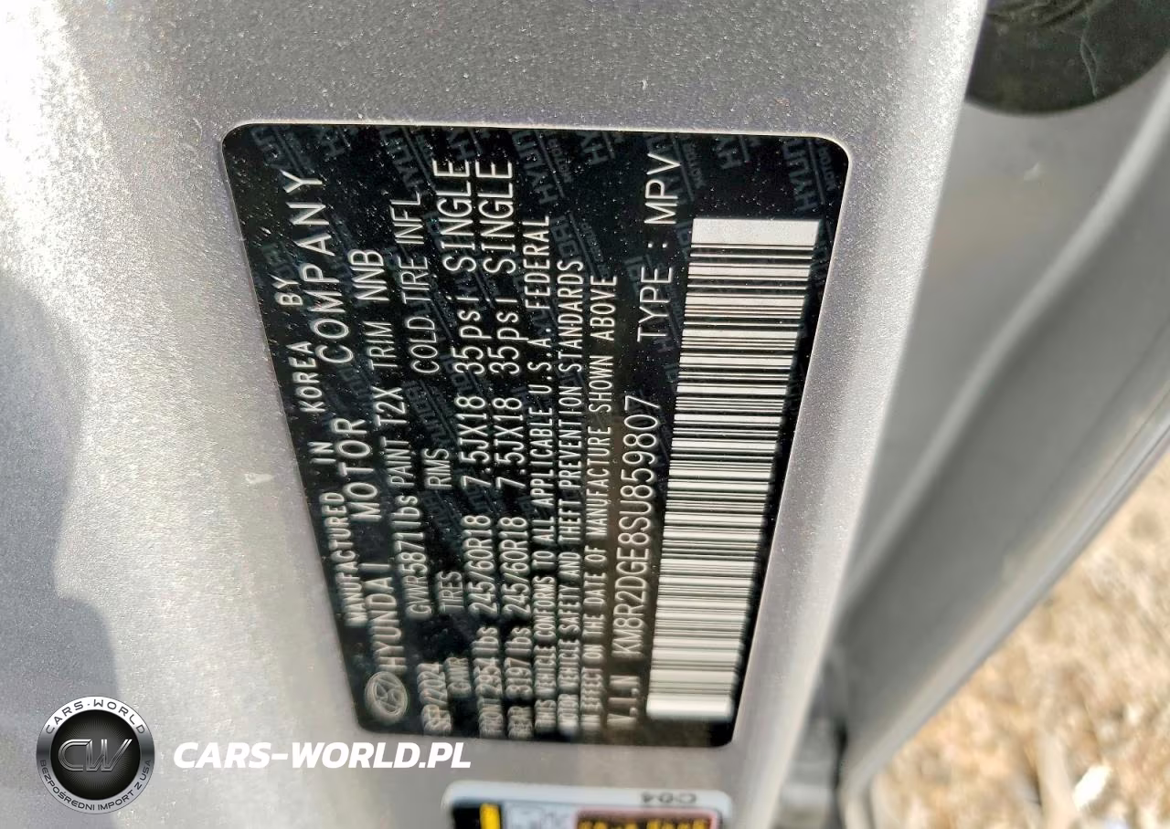 2025 Hyundai Palisade Sel VIN:KM8R2DGE8SU859807 - 14
