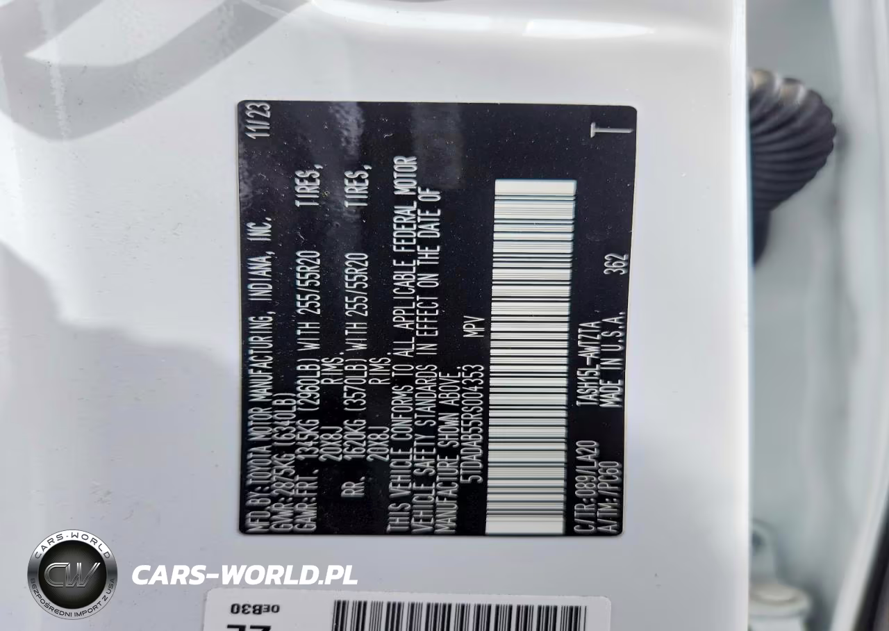 2024 Toyota Grand Highlander Hybrid Max Platinum VIN:5TDADAB55RS004353 - 14