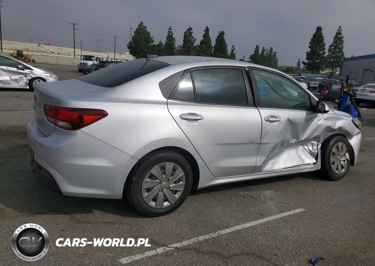 2020 Kia Rio Lx VIN:3KPA24AD1LE328367 - 3