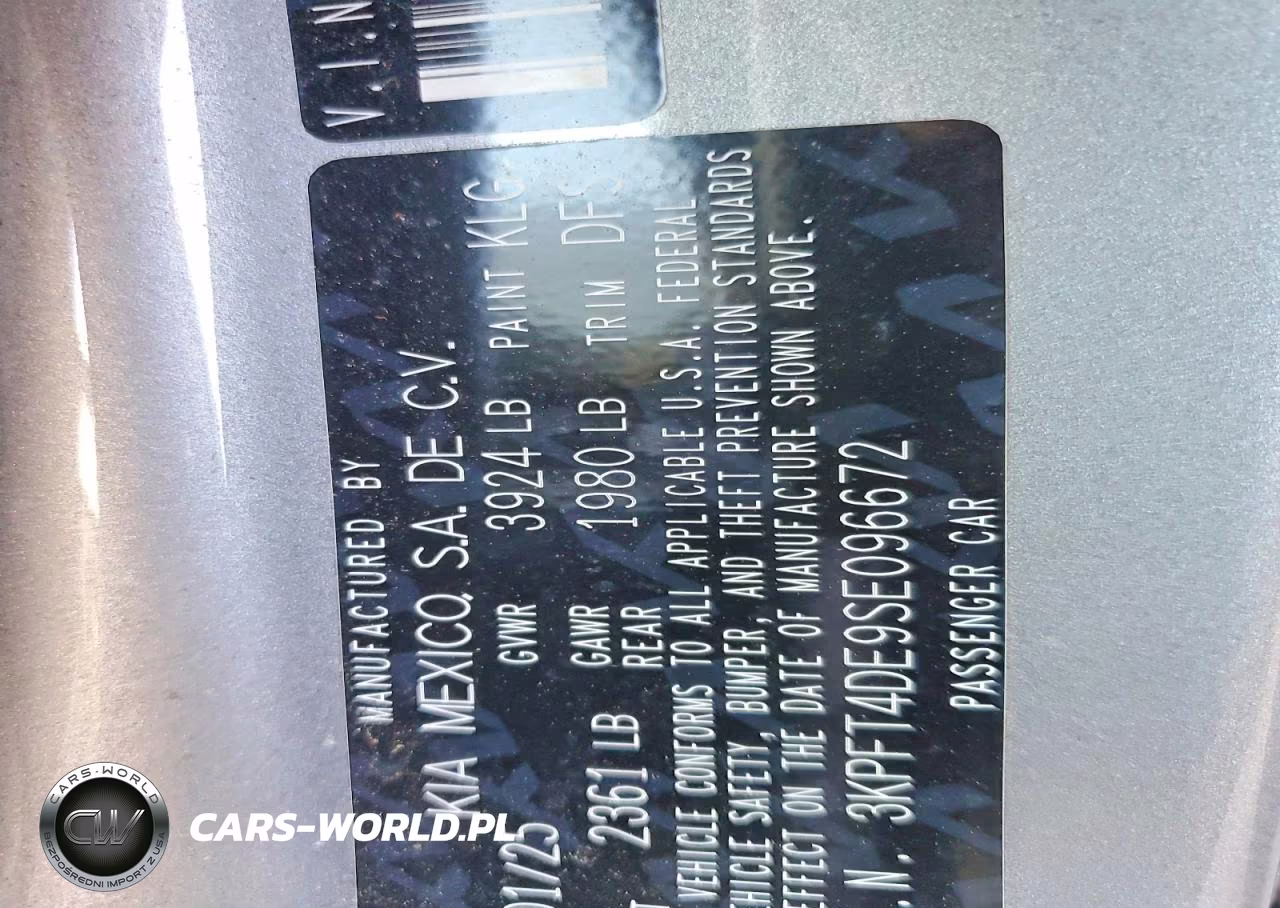 2025 Kia K4 Lxs VIN:3KPFT4DE9SE096672 - 13
