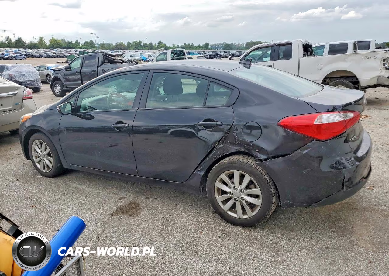 2014 Kia Forte Lx VIN:KNAFX4A65E5081407 - 2