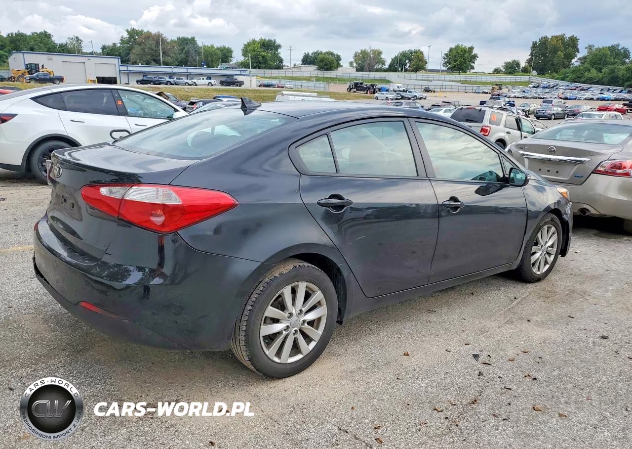 2014 Kia Forte Lx VIN:KNAFX4A65E5081407 - 3