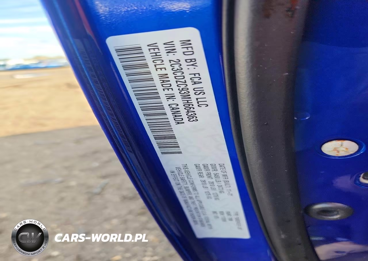 2021 Dodge Challenger Srt Hellcat VIN:2C3CDZC93MH664363 - 12