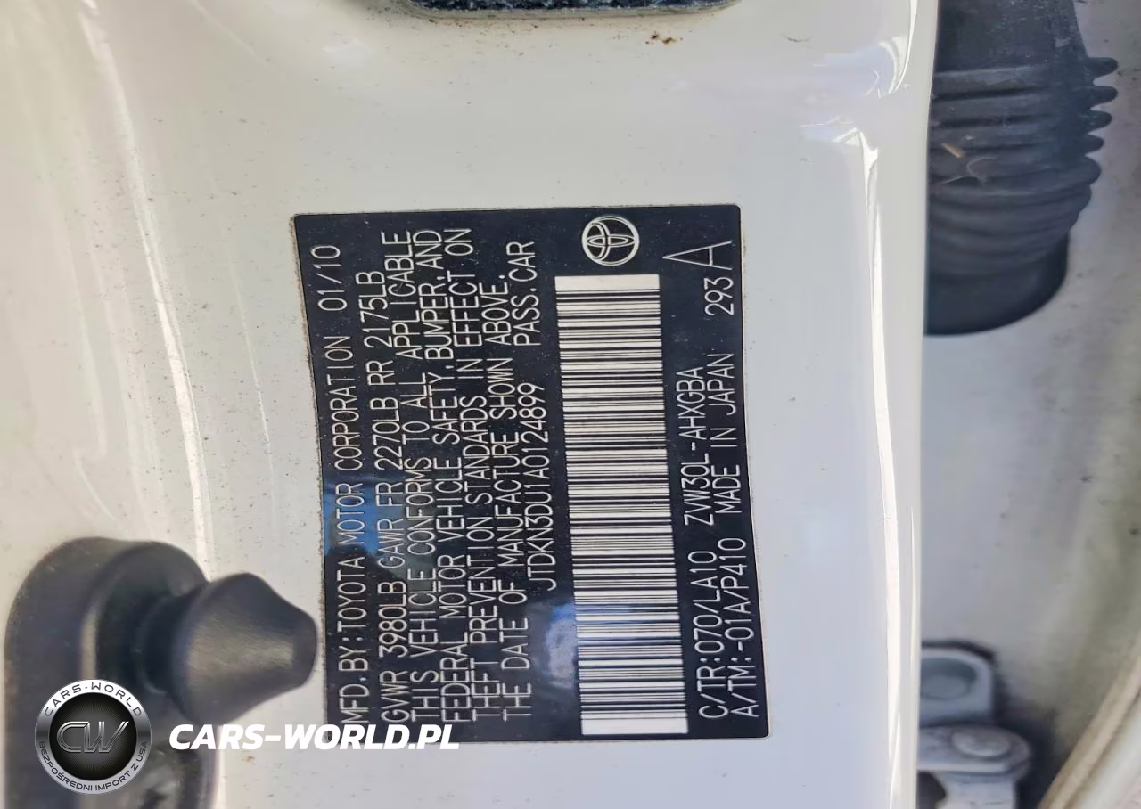 2010 Toyota Prius Iv VIN:JTDKN3DU1A0124899 - 12