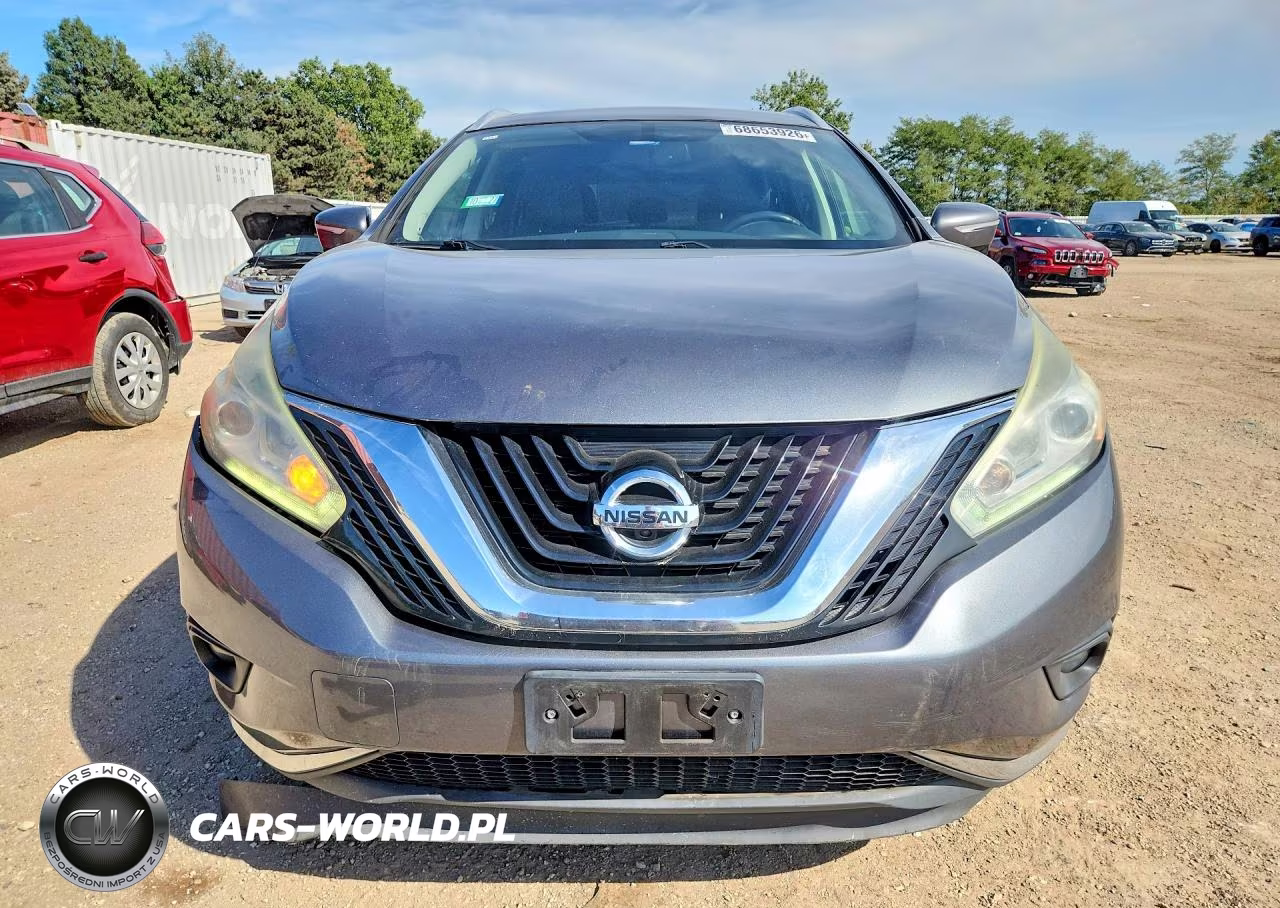 2015 Nissan Murano Sl VIN:5N1AZ2MH9FN226065 - 5