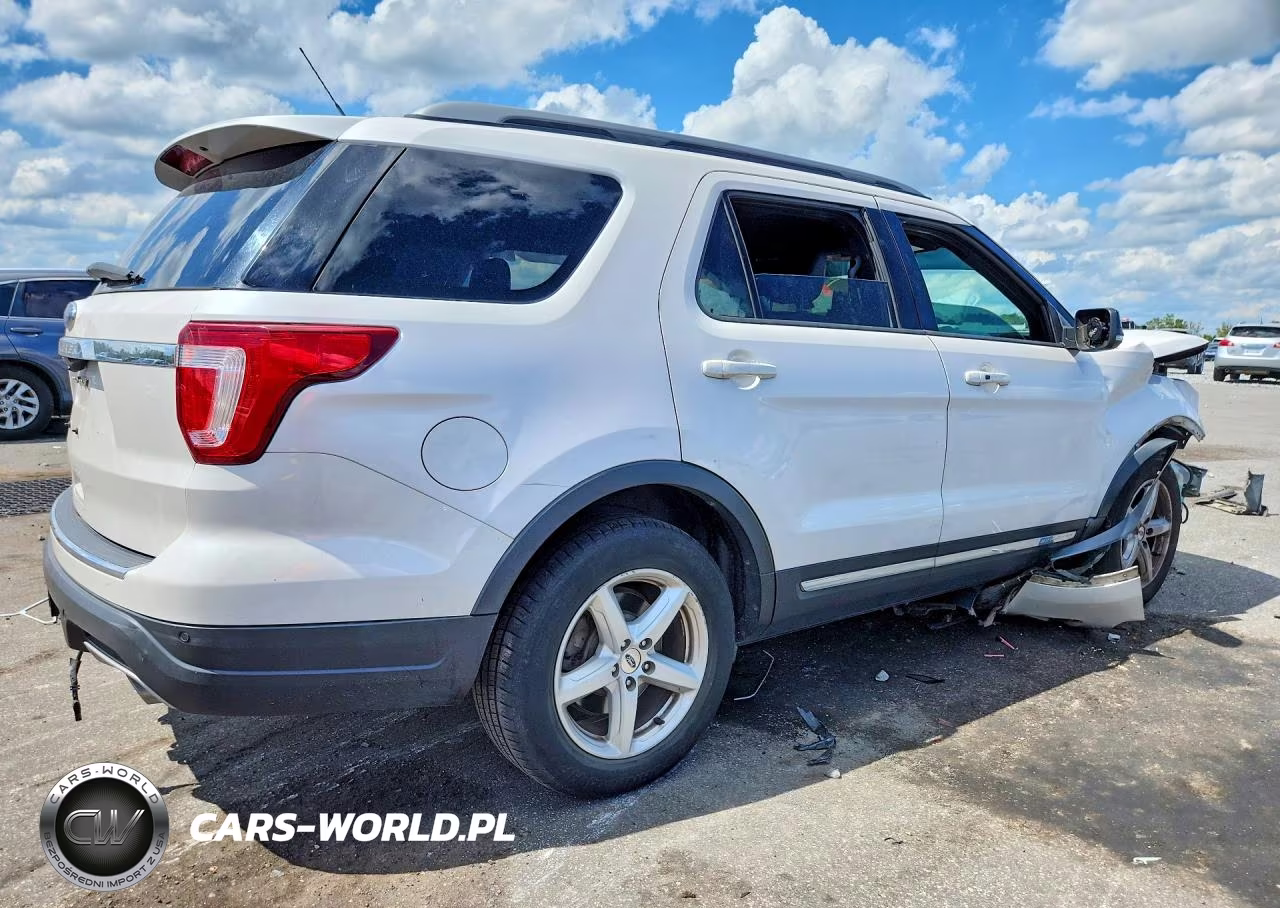 2018 Ford Explorer Xlt VIN:1FM5K7D89JGC63732 - 3