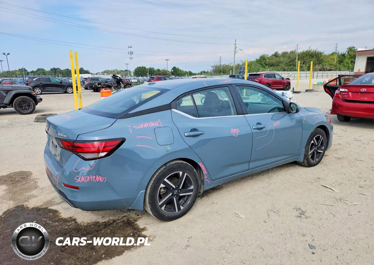 2025 Nissan Sentra Sv VIN:3N1AB8CV5SY216748 - 3