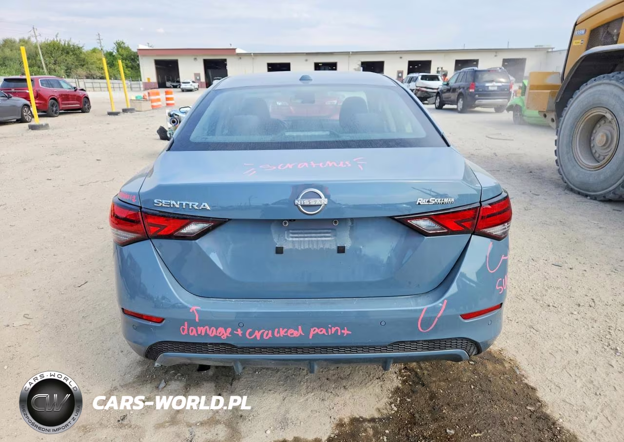 2025 Nissan Sentra Sv VIN:3N1AB8CV5SY216748 - 6