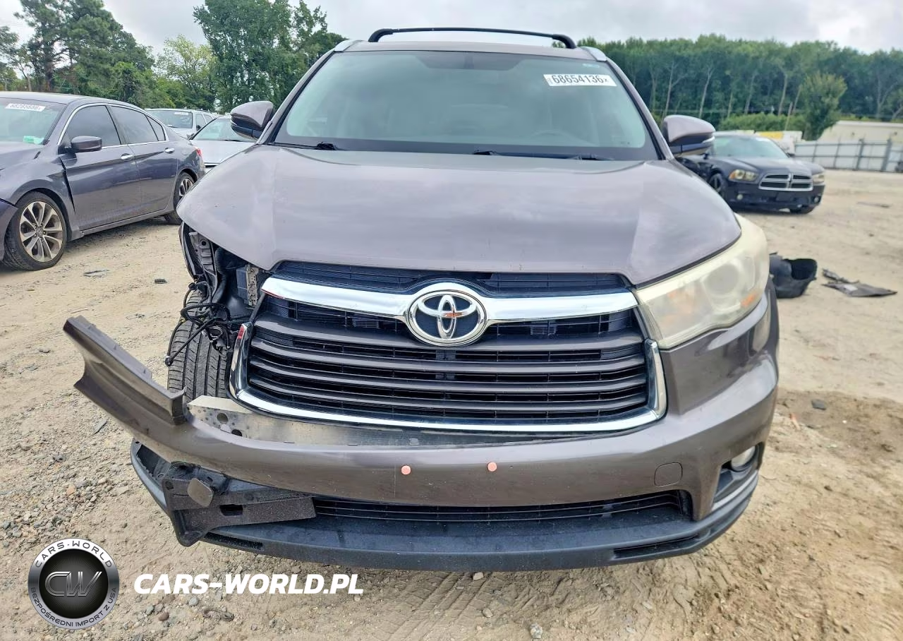 2016 Toyota Highlander Xle VIN:5TDKKRFH0GS176297 - 5