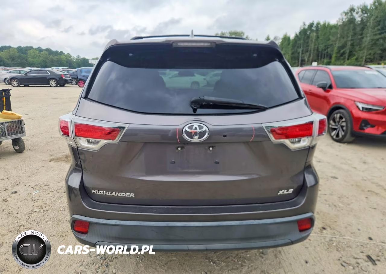 2016 Toyota Highlander Xle VIN:5TDKKRFH0GS176297 - 6