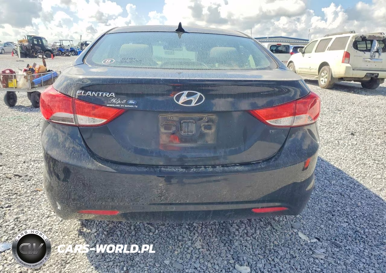 2013 Hyundai Elantra Gls VIN:KMHDH4AE2DU927233 - 6
