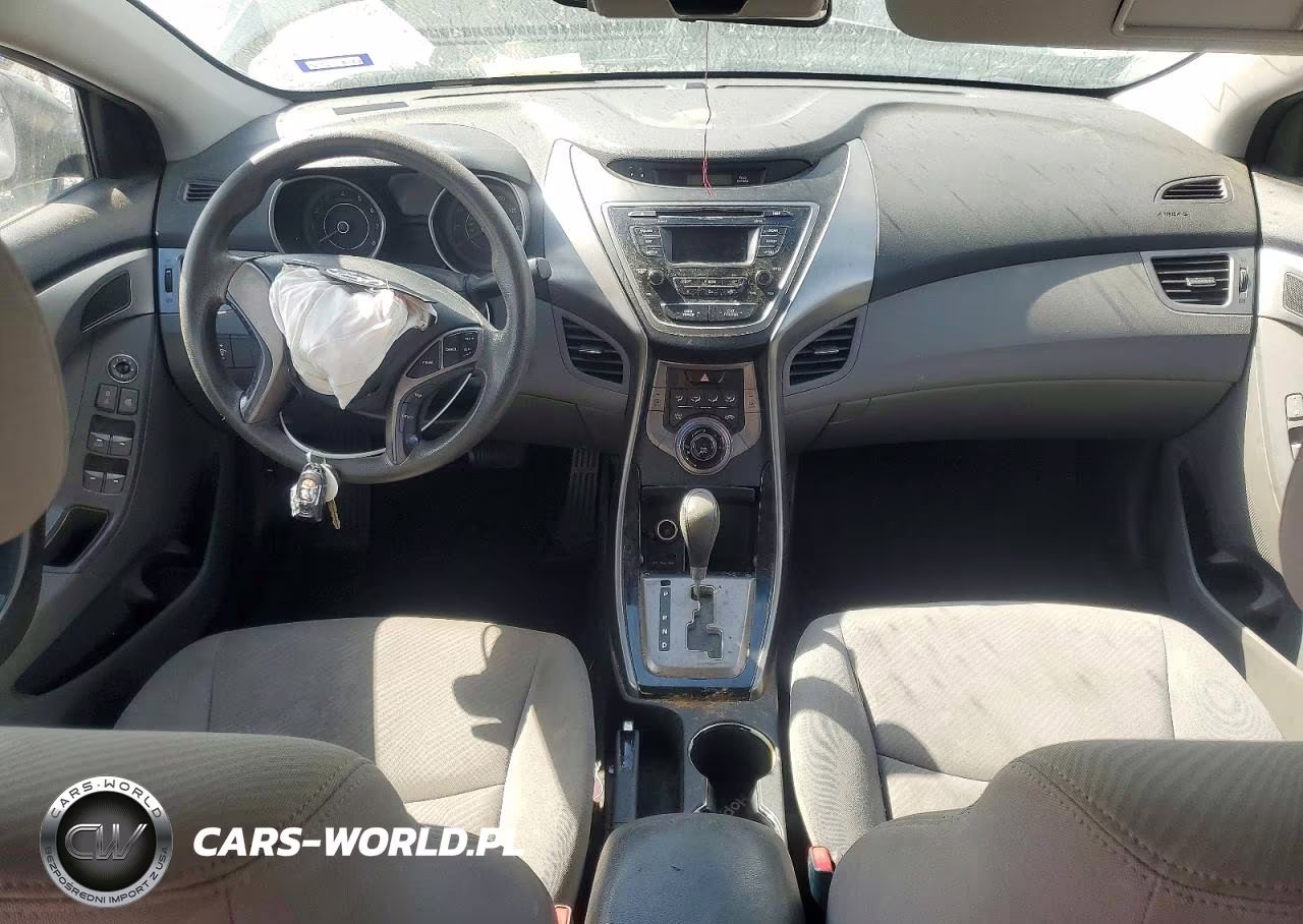 2013 Hyundai Elantra Gls VIN:KMHDH4AE2DU927233 - 8