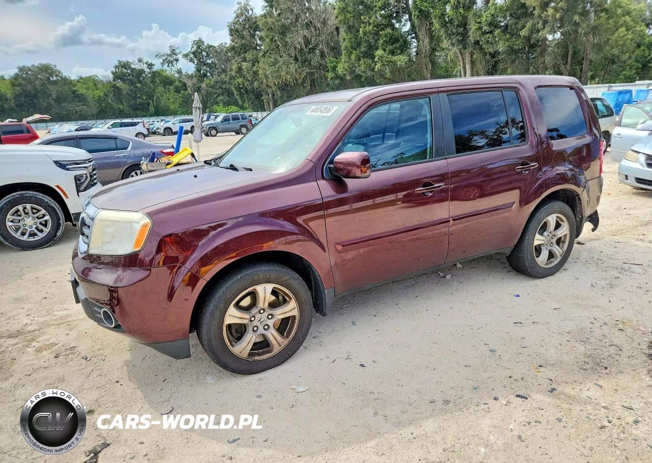 2013 Honda Pilot Exln VIN:5FNYF4H79DB046055 - 1