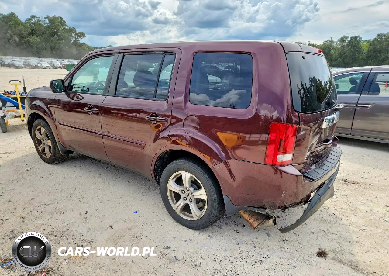 2013 Honda Pilot Exln VIN:5FNYF4H79DB046055 - 2