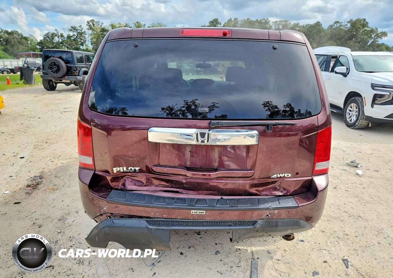2013 Honda Pilot Exln VIN:5FNYF4H79DB046055 - 6