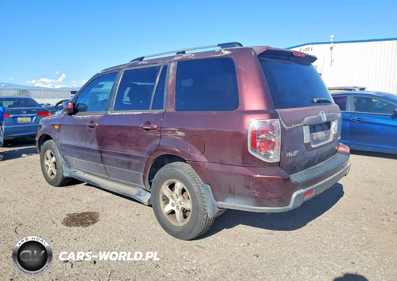 2008 Honda Pilot Ex VIN:5FNYF18498B020811 - 2