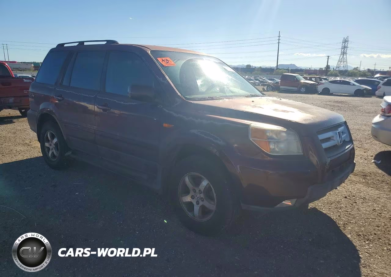 2008 Honda Pilot Ex VIN:5FNYF18498B020811 - 4