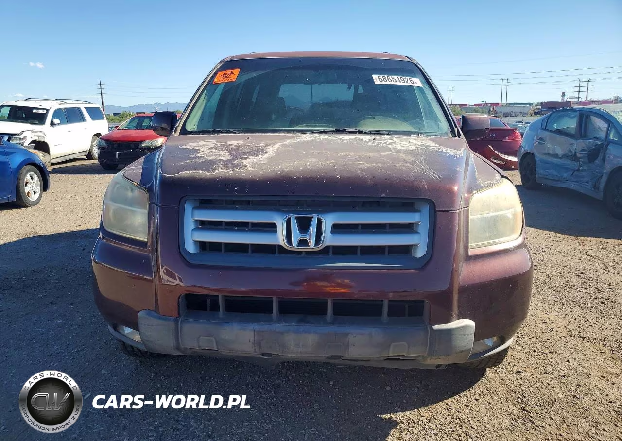 2008 Honda Pilot Ex VIN:5FNYF18498B020811 - 5
