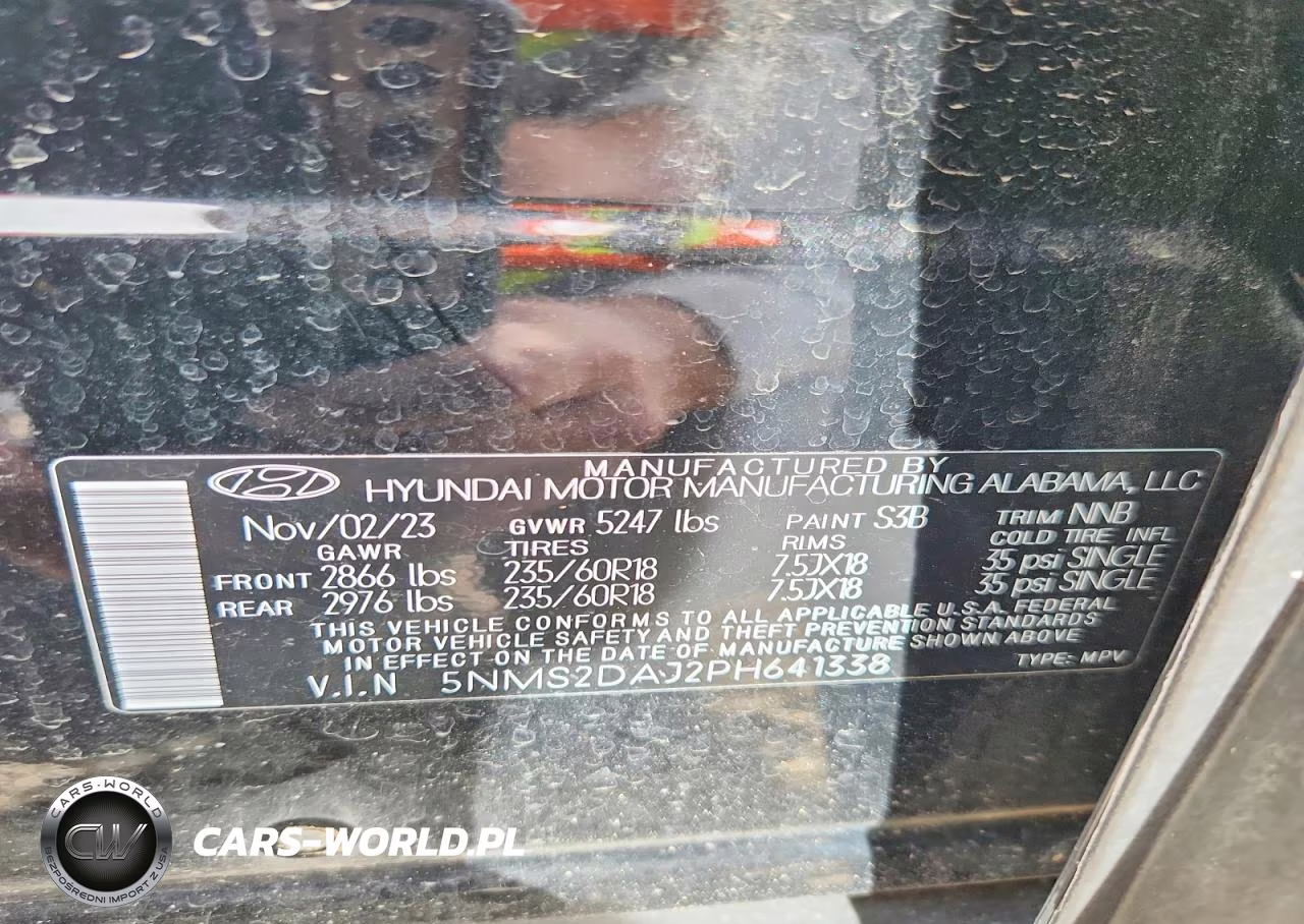 2023 Hyundai Santa Fe Sel VIN:5NMS2DAJ2PH641338 - 12
