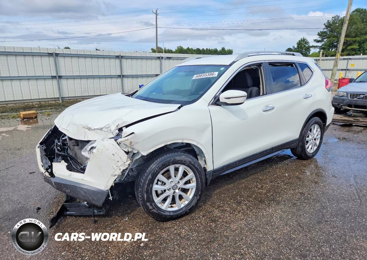 2017 Nissan Rogue Sv VIN:5N1AT2MTXHC878293 - 1