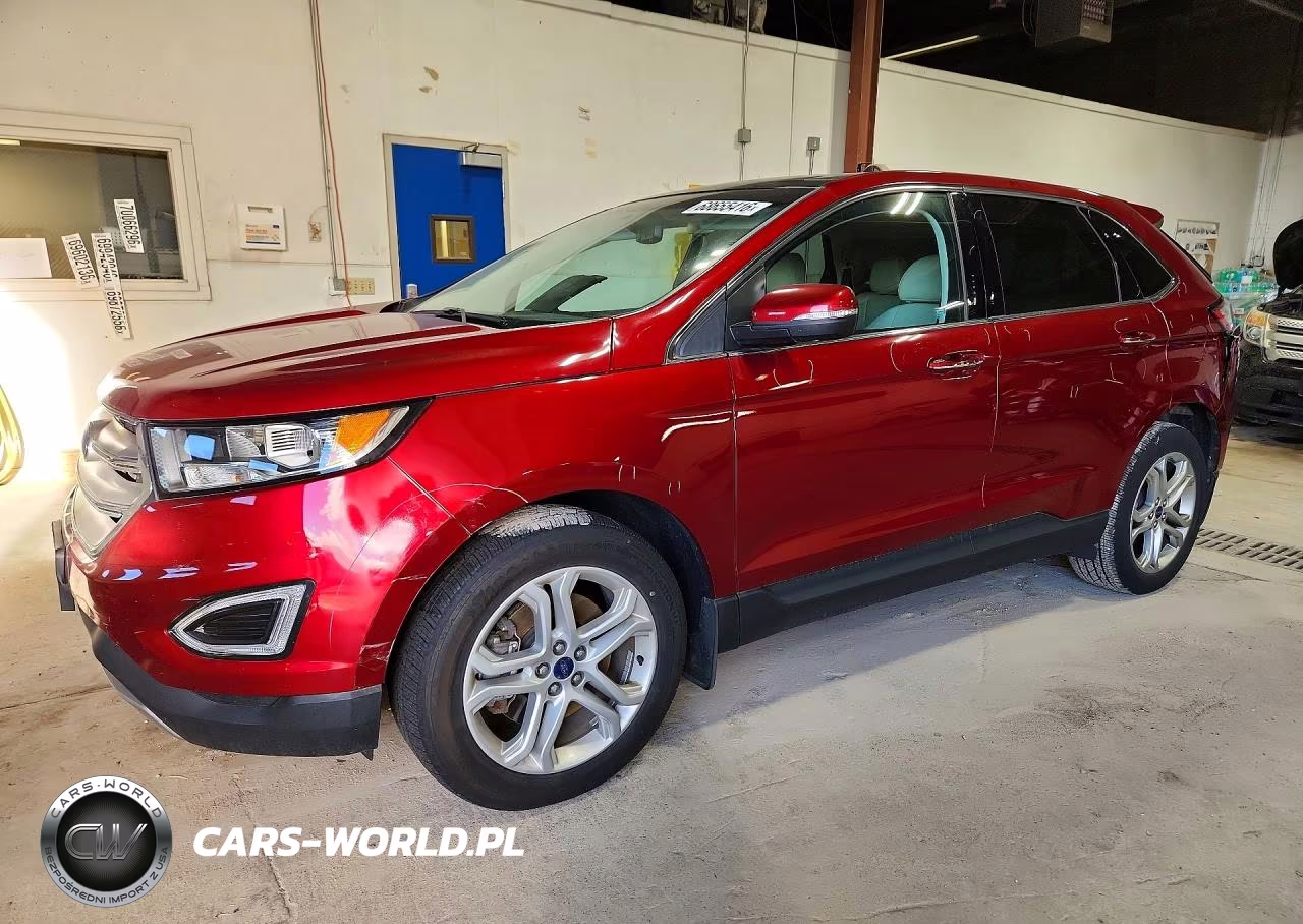 2015 Ford Edge Titanium VIN:2FMTK4K85FBB85652 - 1