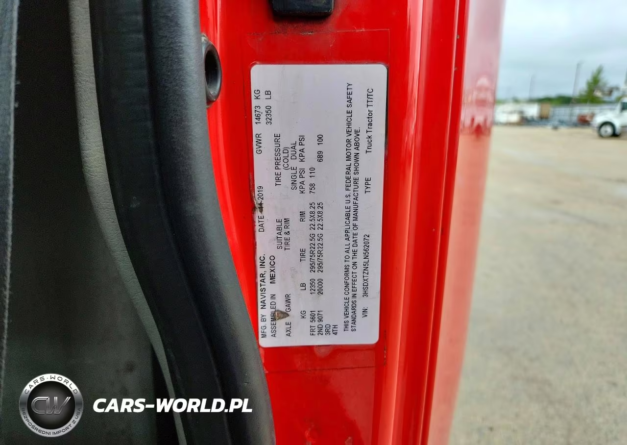 2020 International Rh613 Semi Truck VIN:3HSDXTZN5LN562072 - 11