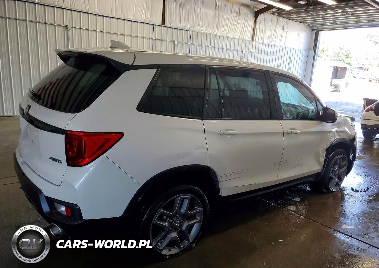 2023 Honda Passport Exl VIN:5FNYF8H59PB035499 - 3