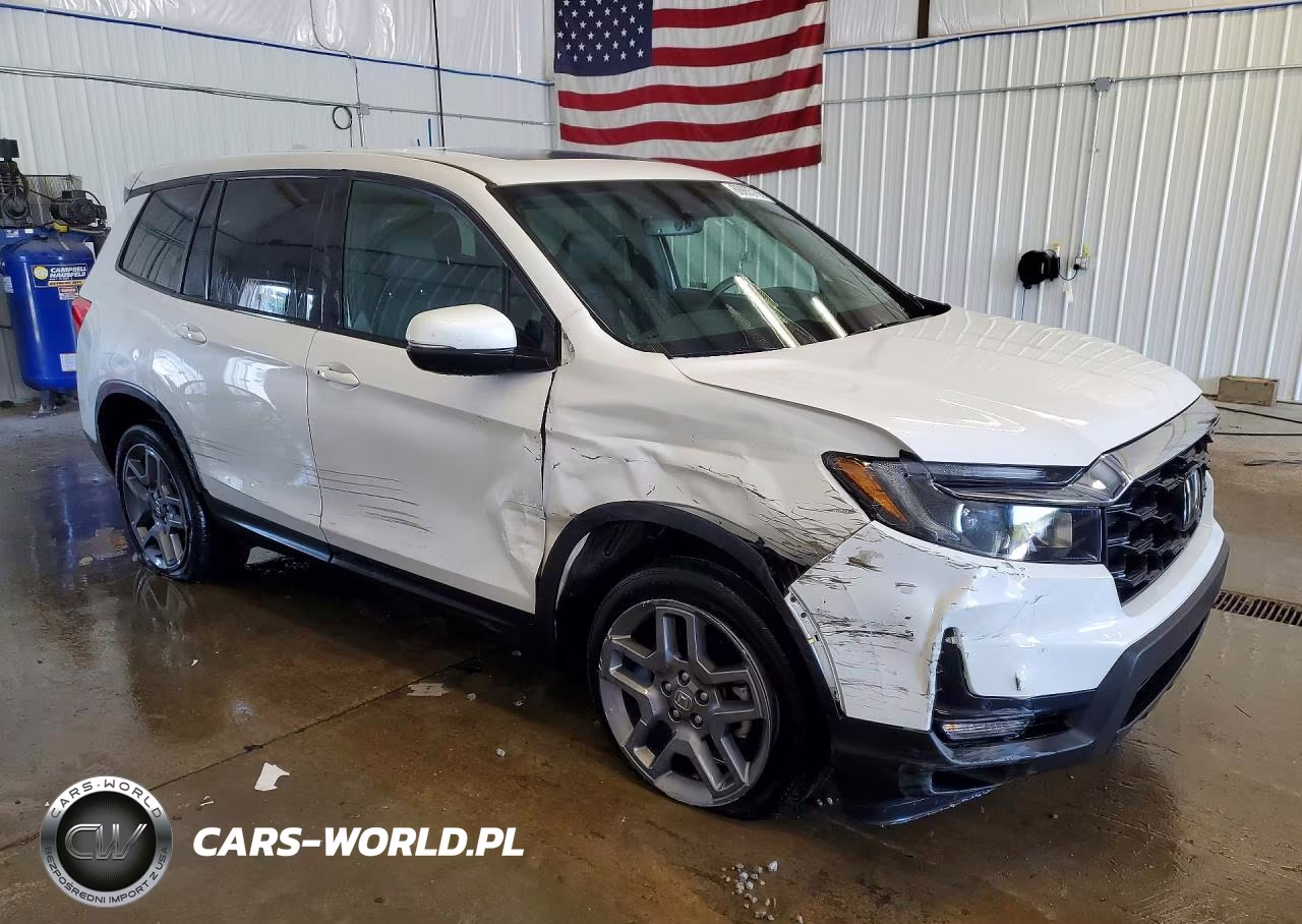 2023 Honda Passport Exl VIN:5FNYF8H59PB035499 - 4
