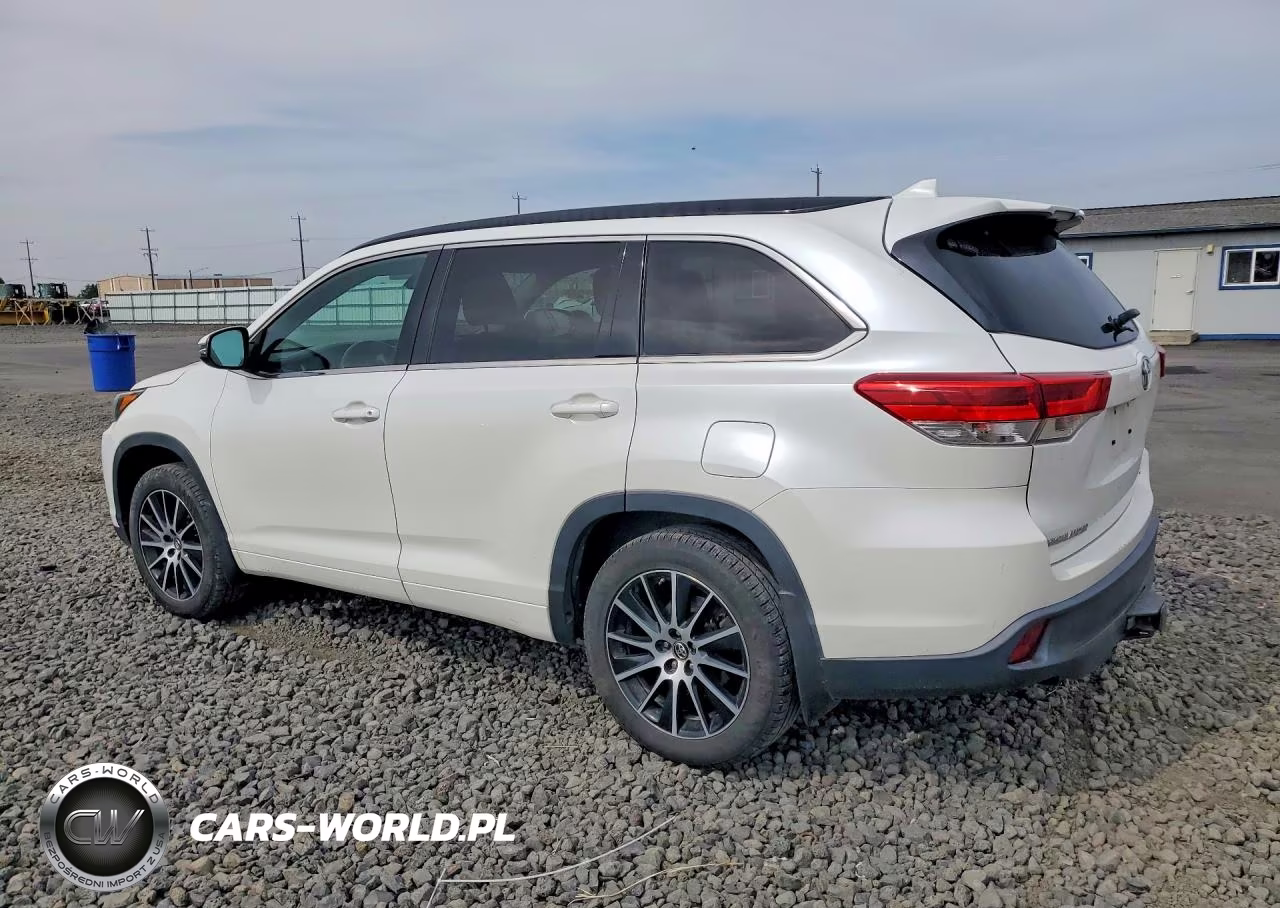 2017 Toyota Highlander Se VIN:5TDJZRFH4HS443028 - 2