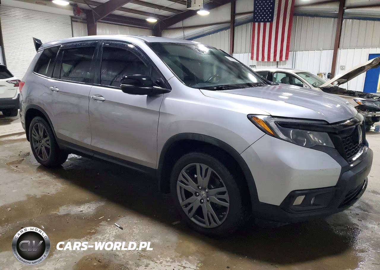 2021 Honda Passport Exl VIN:5FNYF8H51MB016344 - 4