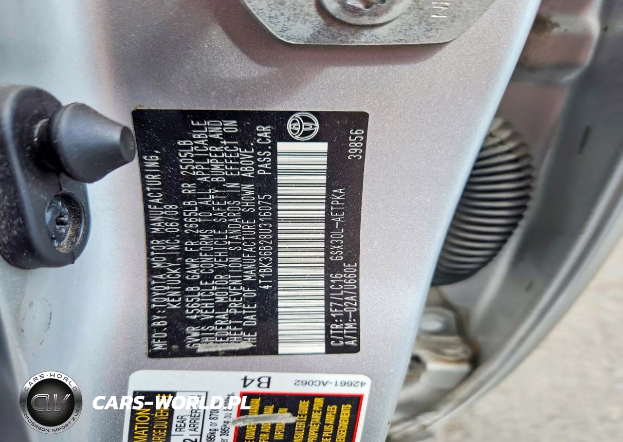2008 Toyota Avalon Limited VIN:4T1BK36B28U316075 - 12