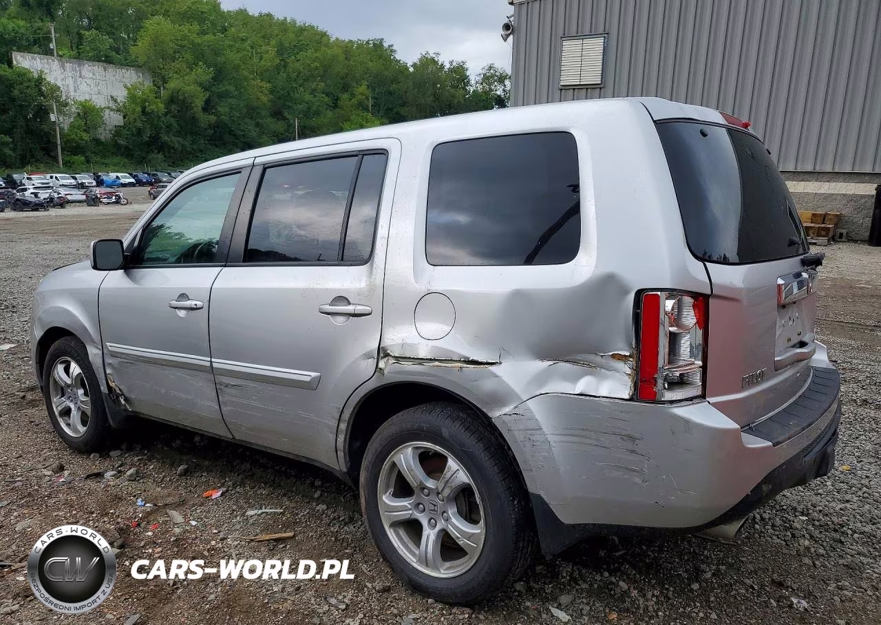 2013 Honda Pilot Exl VIN:5FNYF4H59DB027102 - 2