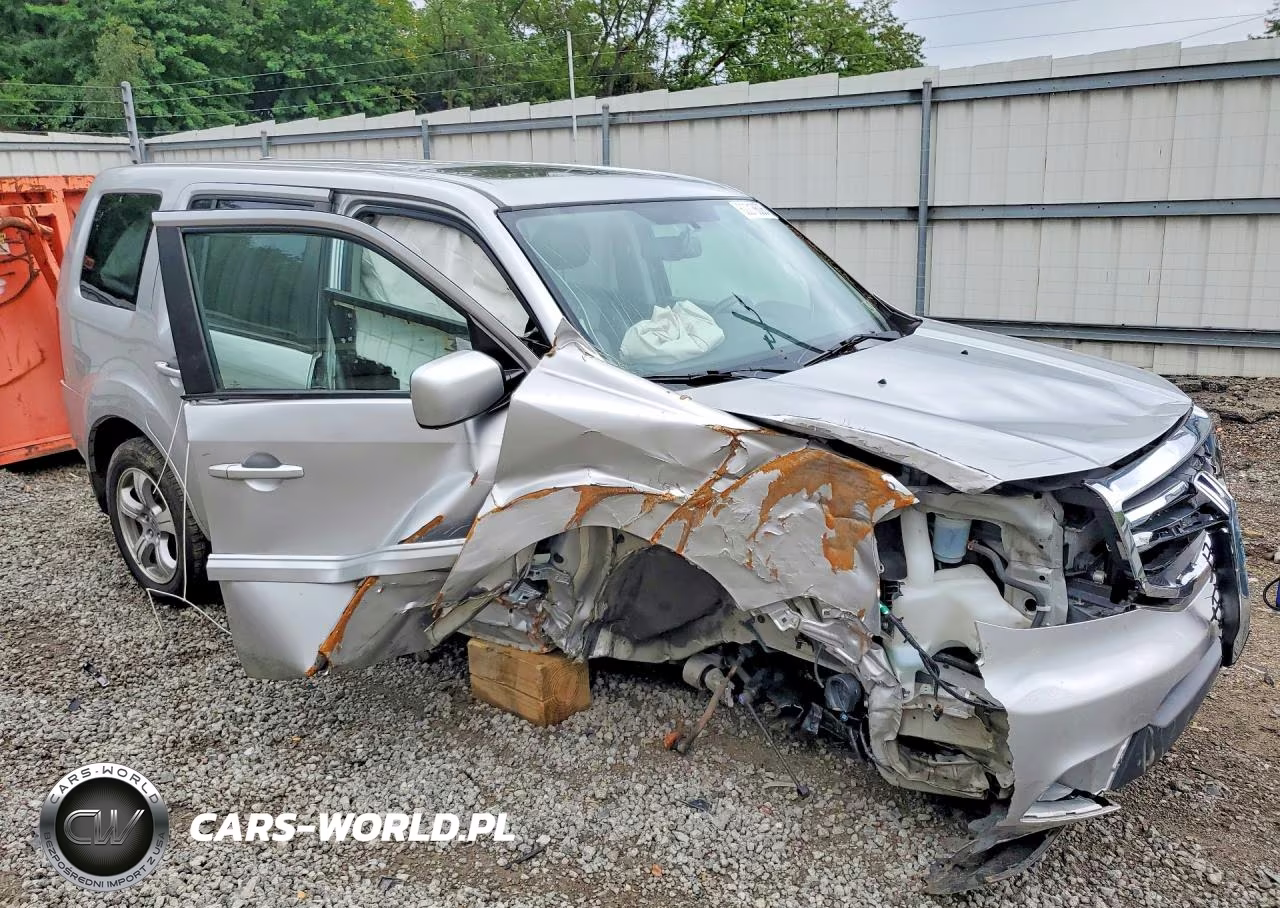 2013 Honda Pilot Exl VIN:5FNYF4H59DB027102 - 4