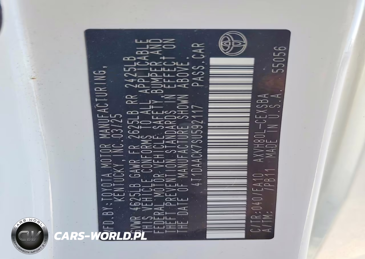 2025 Toyota Camry Se VIN:4T1DAACK7SU592117 - 13