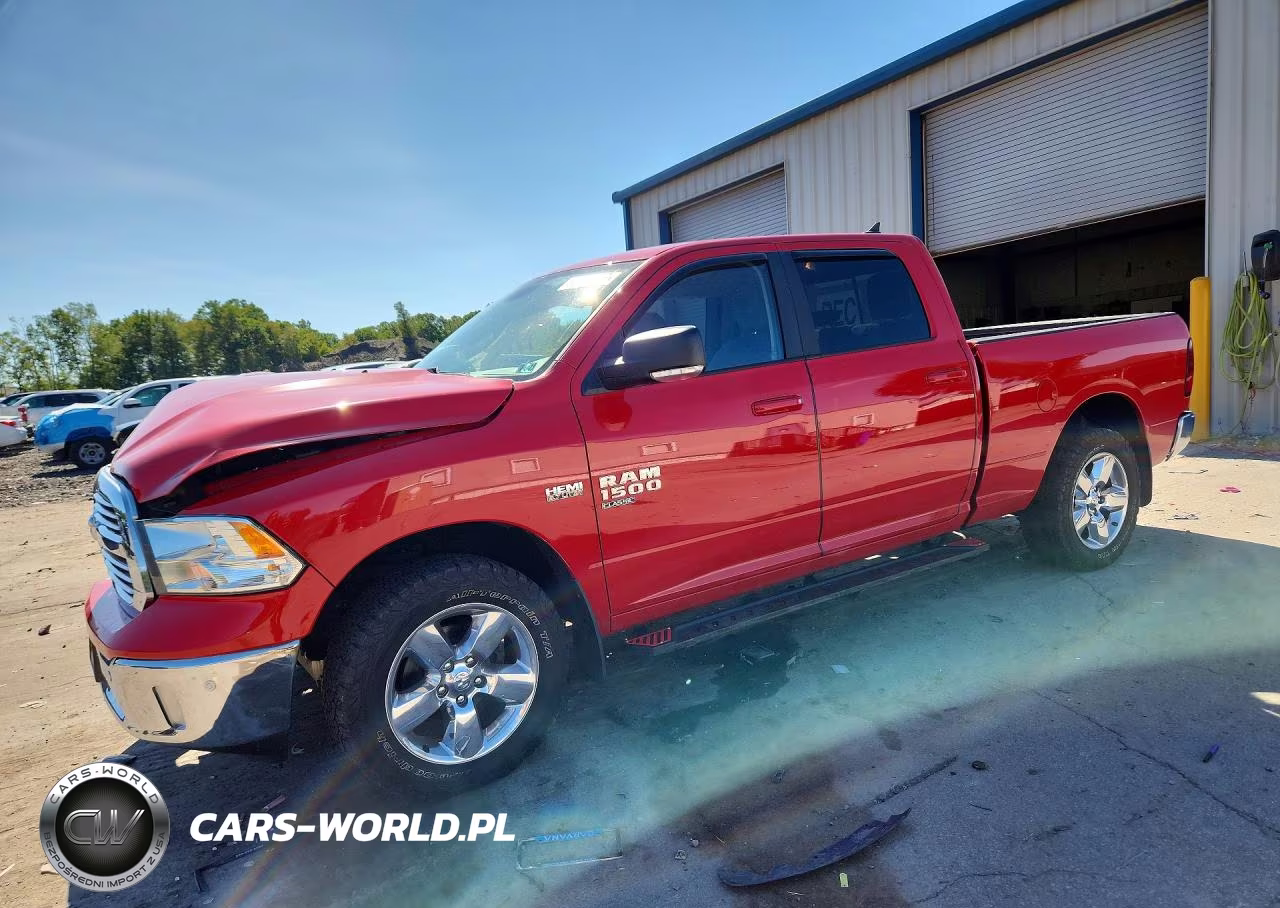 2019 Ram 1500 Classic Slt VIN:1C6RR7TT9KS702649 - 1