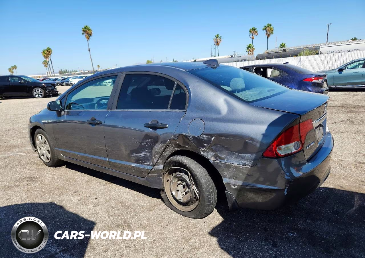 2010 Honda Civic Vp VIN:19XFA1F39AE062343 - 2