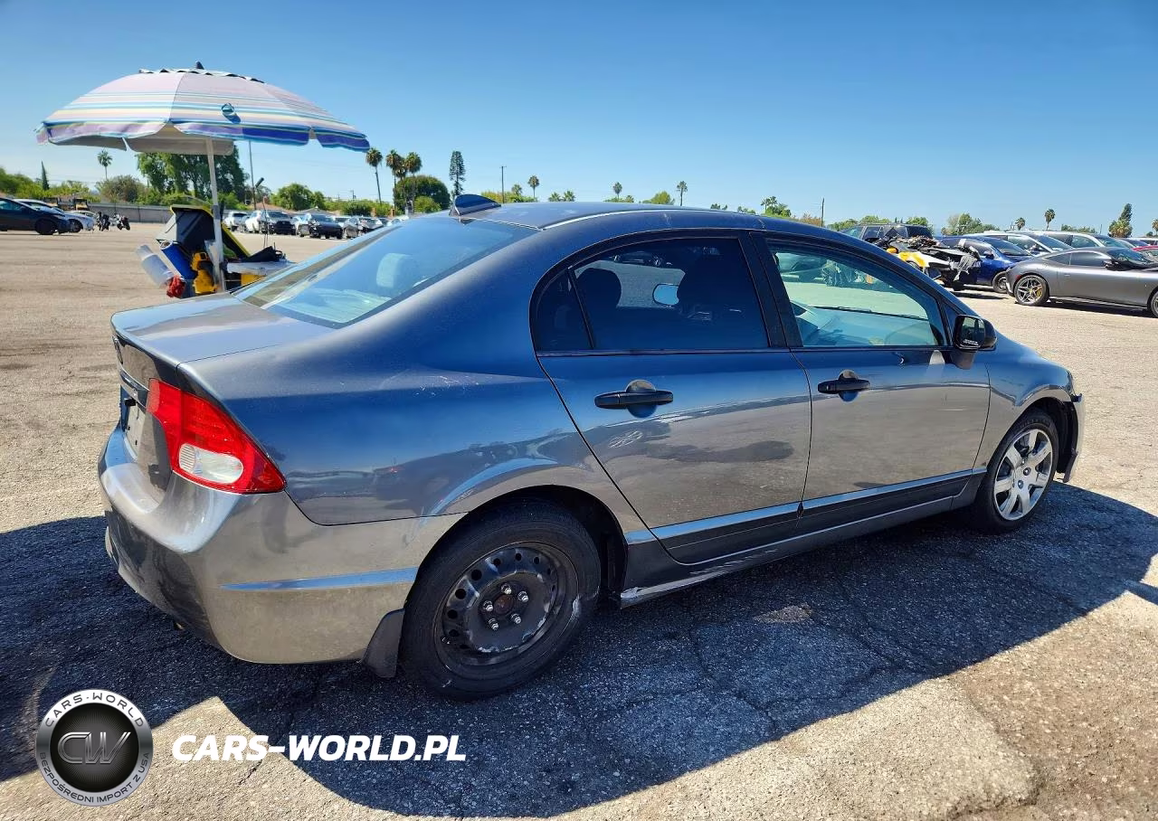 2010 Honda Civic Vp VIN:19XFA1F39AE062343 - 3