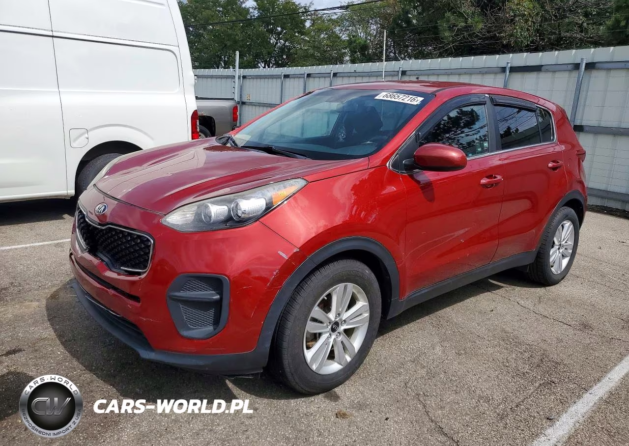2018 Kia Sportage Lx VIN:KNDPM3ACXJ7372466 - 1