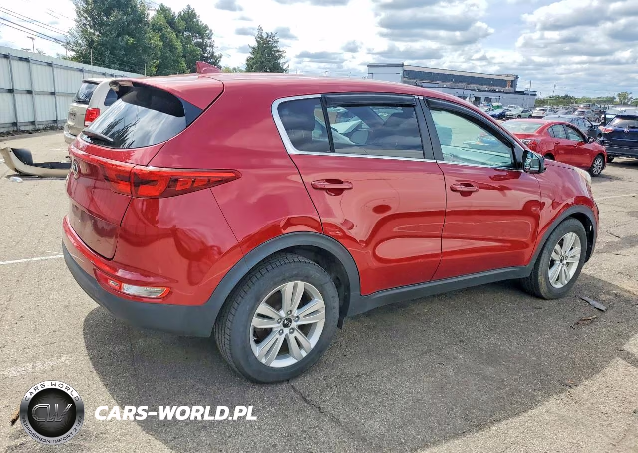 2018 Kia Sportage Lx VIN:KNDPM3ACXJ7372466 - 3
