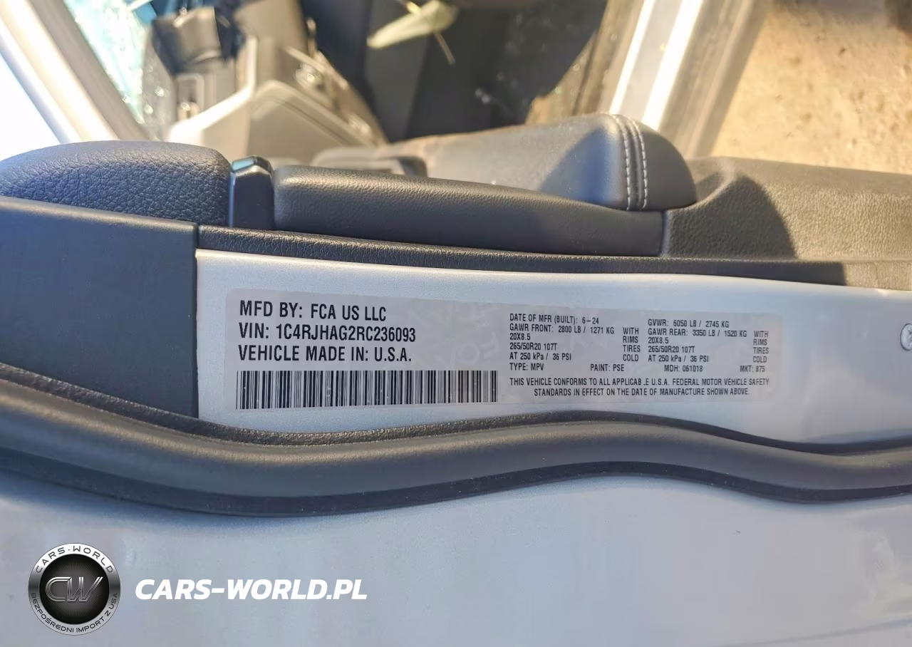 2024 Jeep Grand Cherokee Laredo VIN:1C4RJHAG2RC236093 - 13