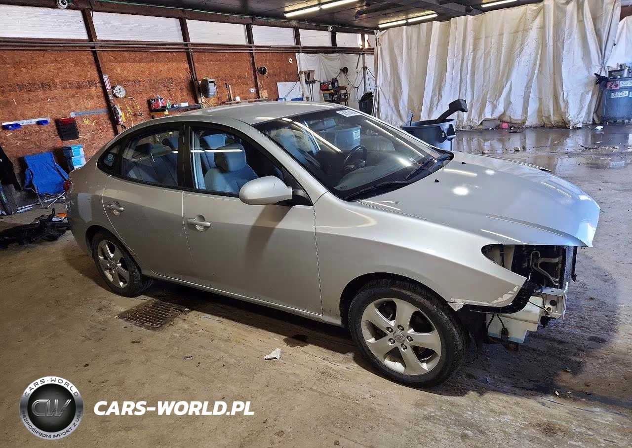 2007 Hyundai Elantra Gls VIN:KMHDU46D27U122641 - 4