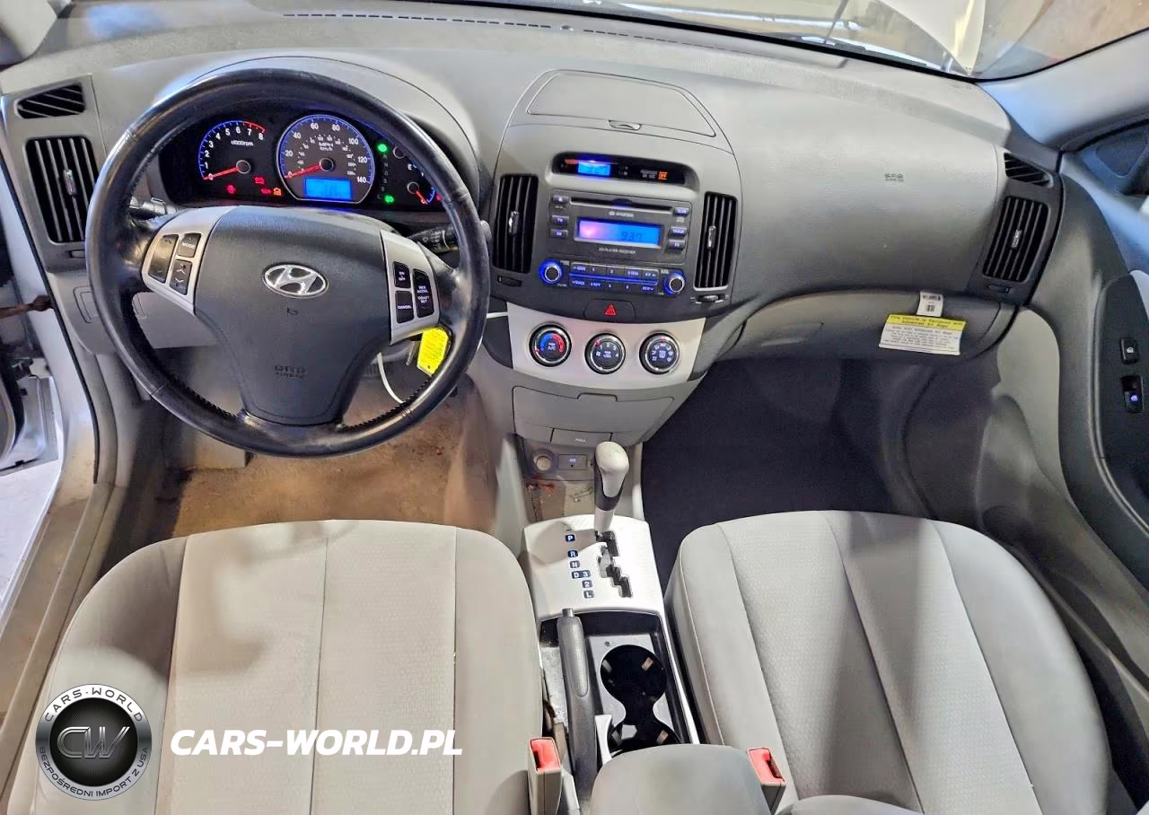 2007 Hyundai Elantra Gls VIN:KMHDU46D27U122641 - 8