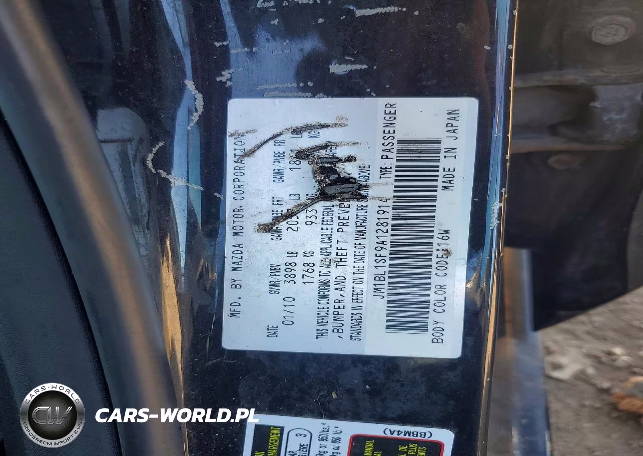 2010 Mazda 3 I VIN:JM1BL1SF9A1281914 - 12