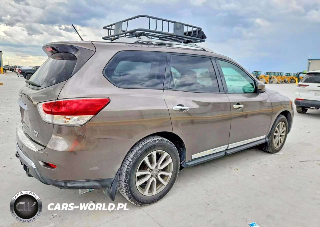 2014 Nissan Pathfinder Sl VIN:5N1AR2MM5EC687299 - 3